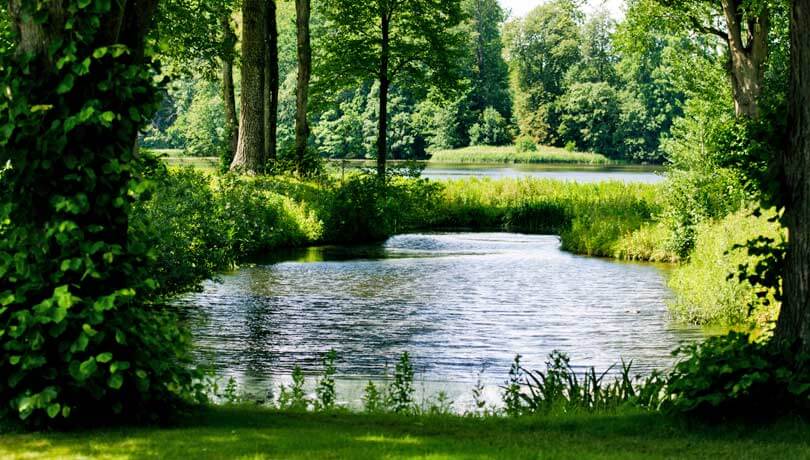 Landskabsfotografi fra Valdemars Slot - Projekt Tryghedsskabende Kunst