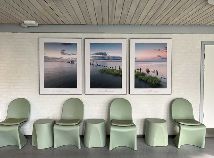 Tryghedsskabende/evidensbaseret kunst i psykiatrien i Hillerød/Nordsjælland