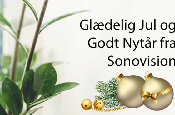 Glædelig Jul og Godt Nytår fra Sonovision