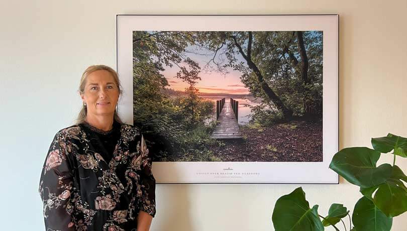 Tryghedsskabende kunst for demente på plejehjem