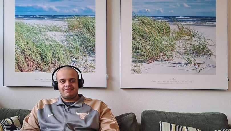 Tryghedsskabende kunst på botilbuddet Astershøjskolen