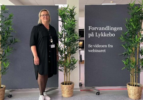 Forvandlingen på Lykkebo plejehjem i Billund - Video fra webinar