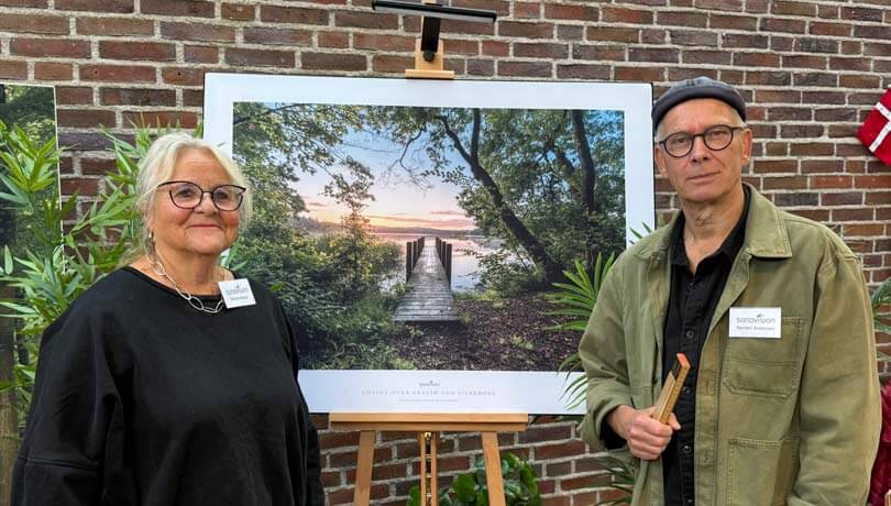 Kirsten Mærsk og Karsten Andersen på Sonovisions udstilling på DKDK 2026